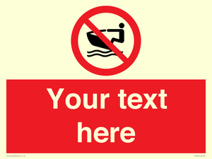 Custom No personal water craft